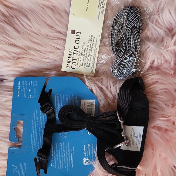 New Listing!! Brand New RCPETS KITTY HARNESS & CAT TIE OUT- LG - Picture 2 of 5